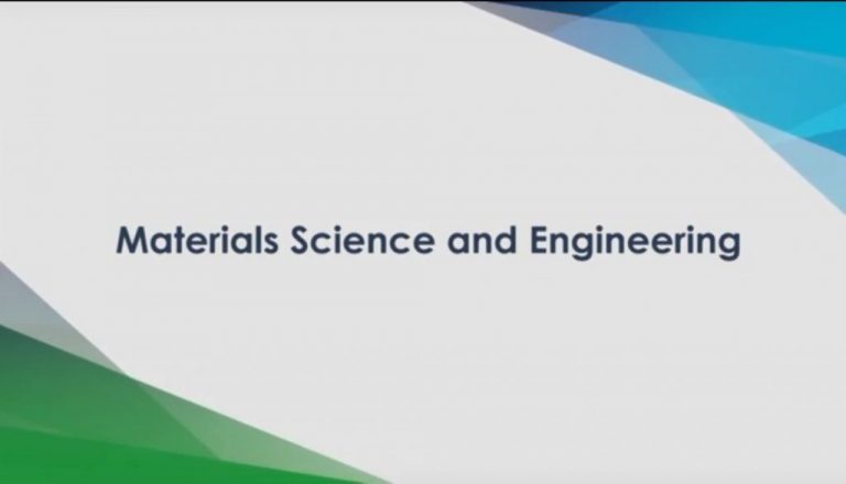 Material Science and Engineering