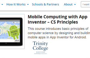Mobile Computing with App Inventor – CS Principles