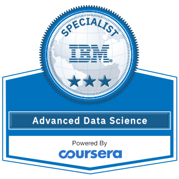 Advanced-Data Science with IBM Specialization