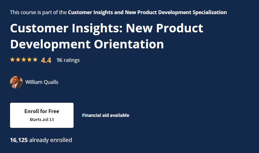 Customer Insights: New Product Development Orientation