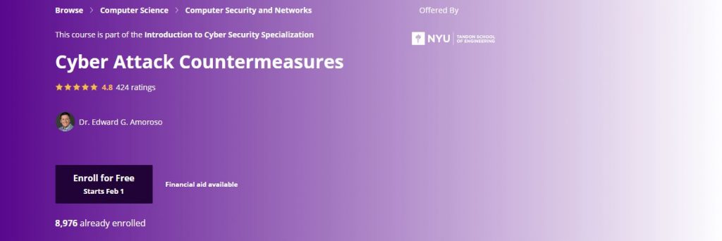 NYU Cyber Attack Countermeasures Course