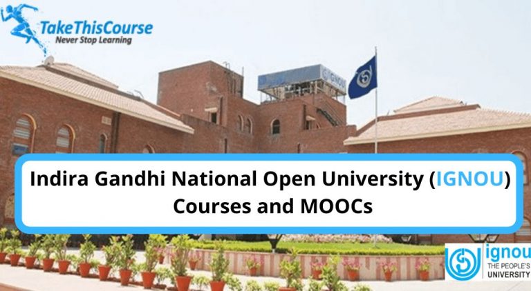 IGNOU Courses and MOOCs
