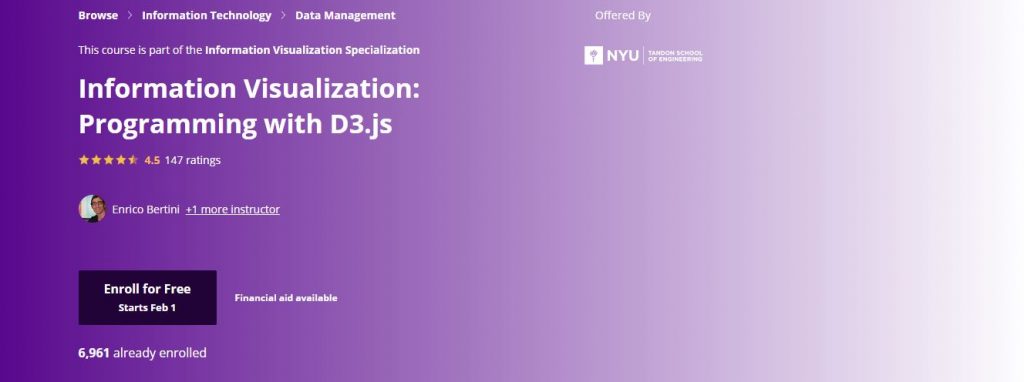 Nyu Programming with D3.js Course