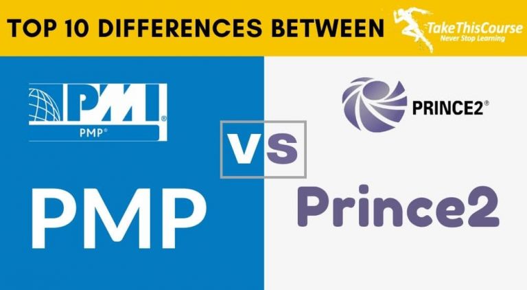 Top 10 differences between PMP and Prince2