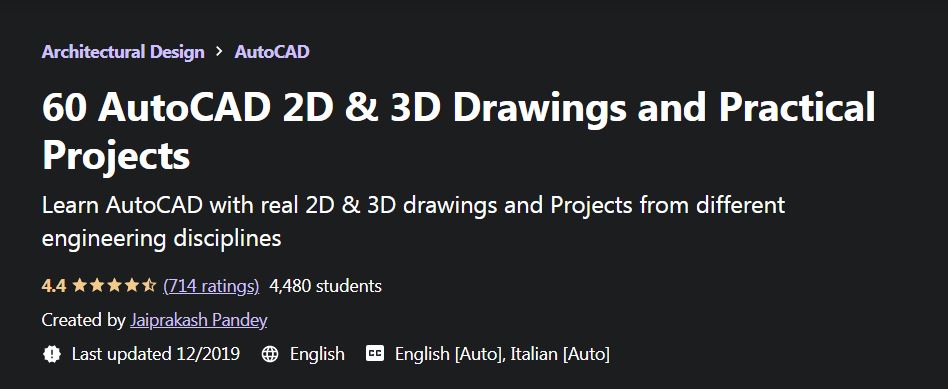 60 AutoCAD 2D