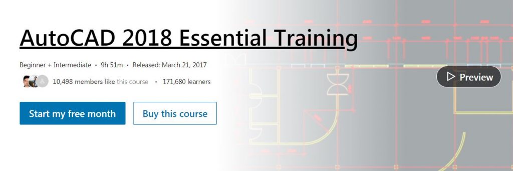 AutoCAD 2018 Essential training