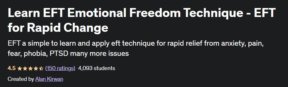 Learn EFT Emotional Freedom Technique - EFT for Rapid Change