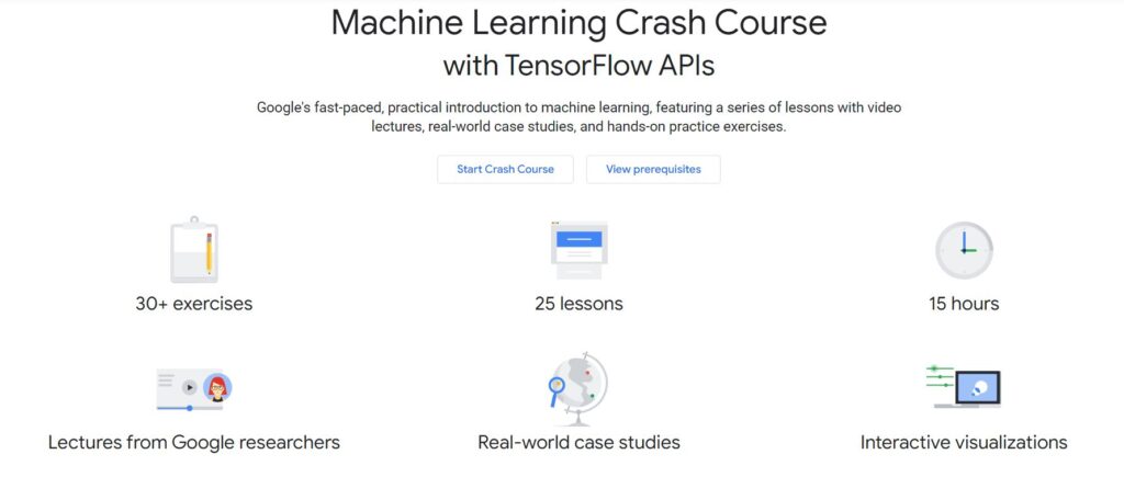 Machine Learning Crash Course