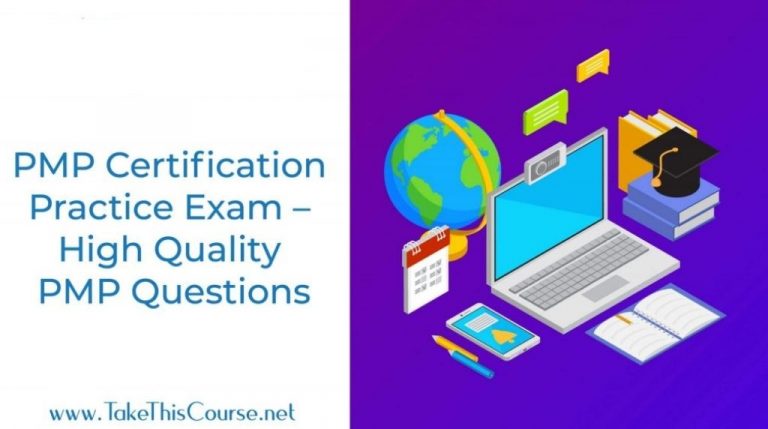PMP Certification Practice Exam – High Quality (Course)