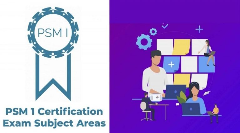 PSM 1 Certification Exam Subject Areas