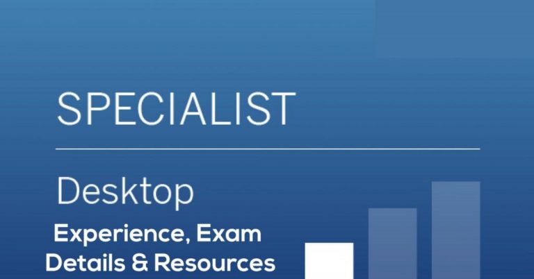 Tableau Desktop Specialist Certification