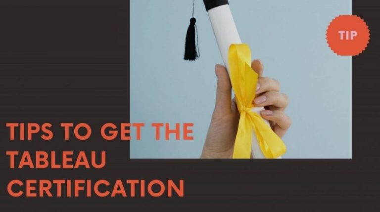 Top Prolific Tips to get the Tableau Certification