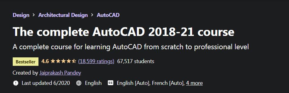 the Complete Autocad 2018-21