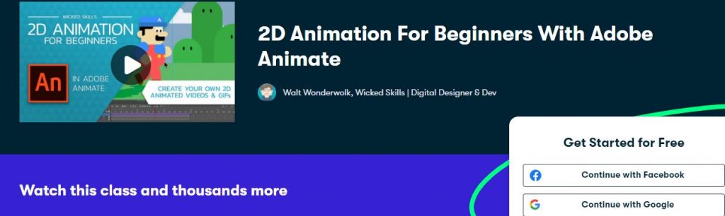 2 D animation for Beginners