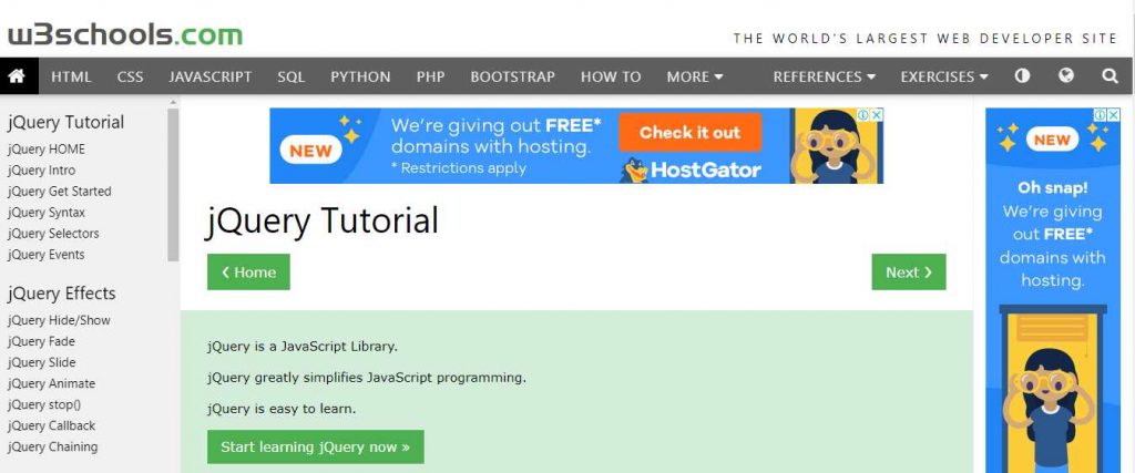 J query tutorials
