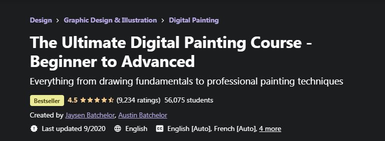 The ultimate digital painting course