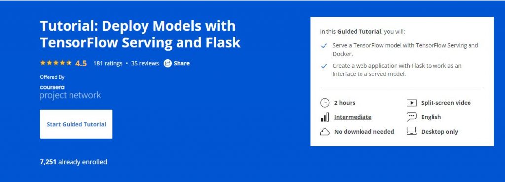 Tutorial Deploy Models with TensorFlow Serving and Flask