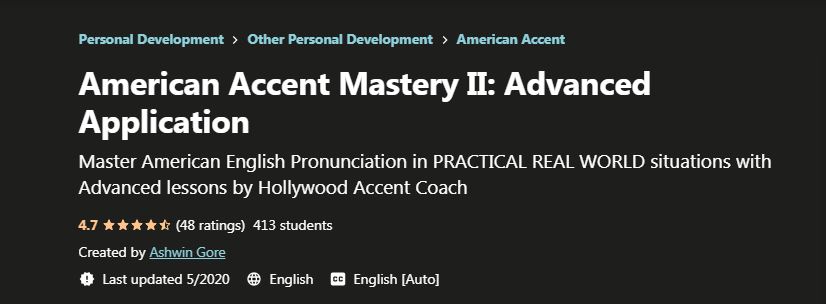 American Accent Mastery 2