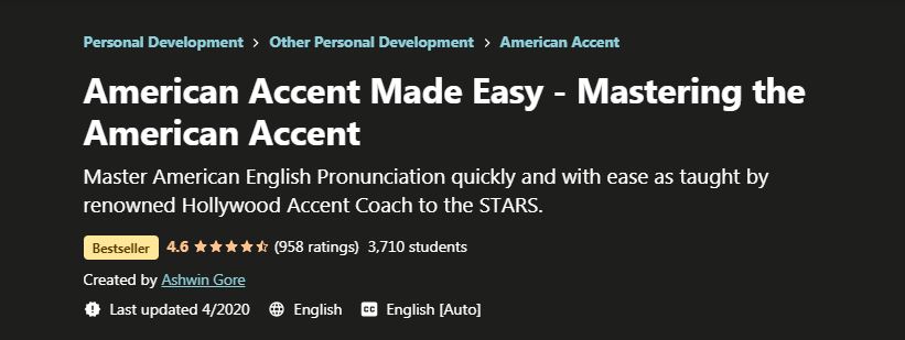 American accent Made Easy