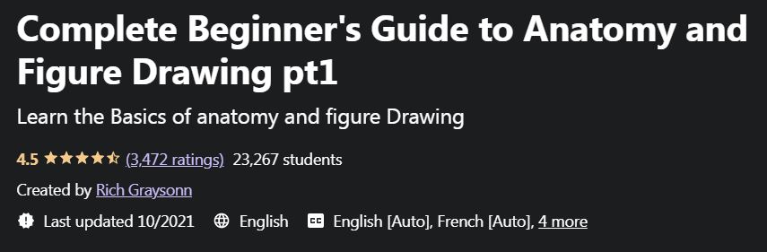 Complete Beginner's Guide to Anatomy and Figure Drawing pt1