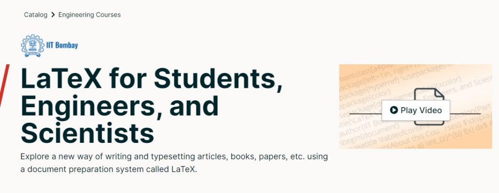 Latex for students Engineers