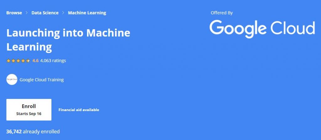 Launching of Machine Learning