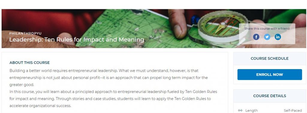 Leadership ten rules for impact and meaning