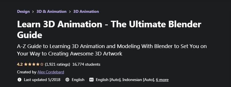 Learn 3D Animation
