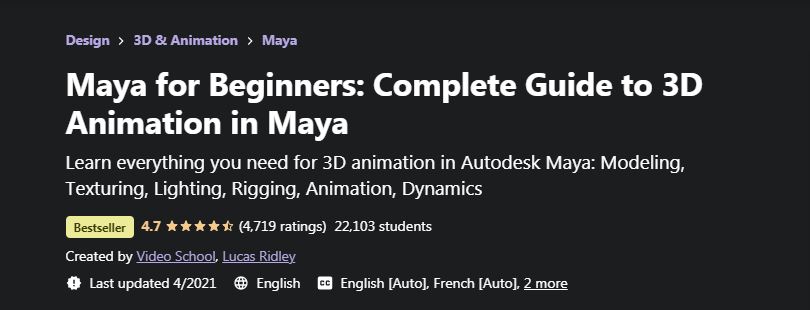 Maya for Beginners