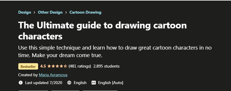 The ultimate guide to drawing cartoon character