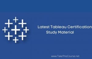 Latest Tableau Certification Study Material