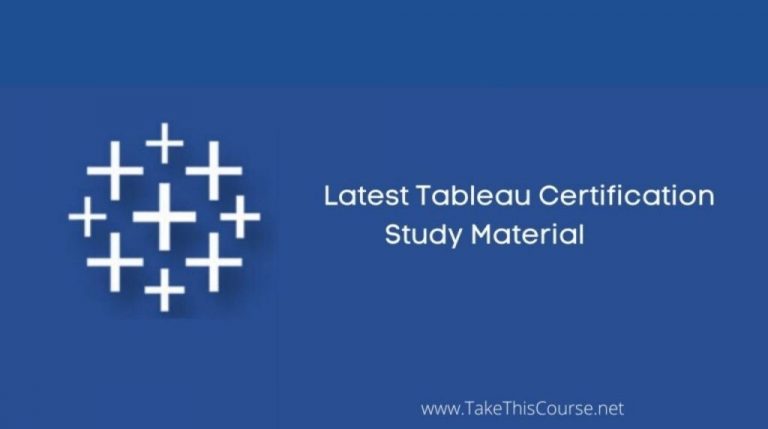 Latest Tableau Certification Study Material 2025 [Updated]