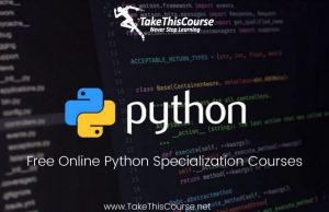 Free Online Python Specialization Courses Python Specialization free