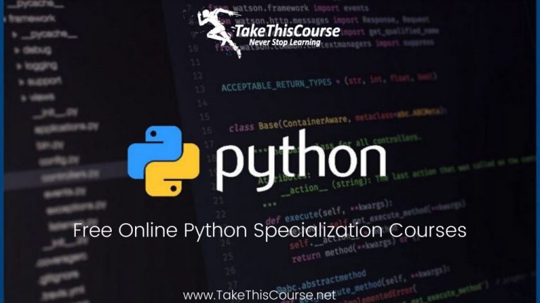 Free Online Python Specialization Courses