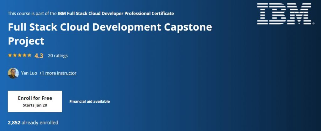 Full Stack Cloud Development Capstone Project