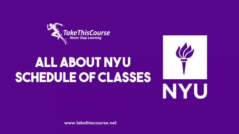 NYU Schedule of Classes