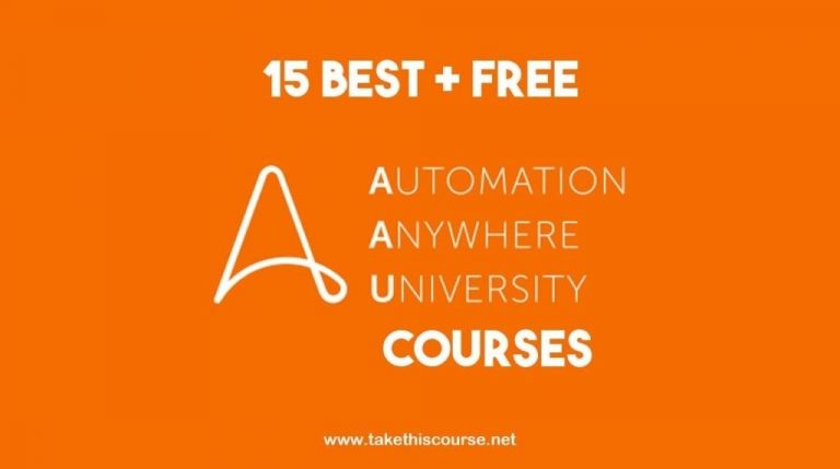 15 Best + Free Automation Anywhere University Courses