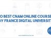 Best CNAM Online Courses by France Digital University