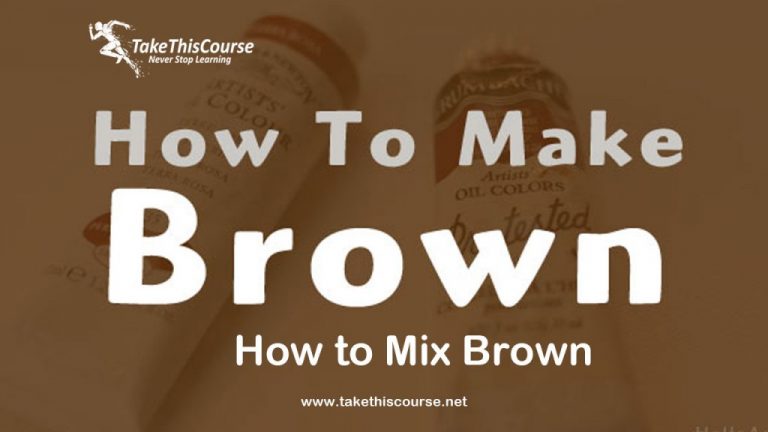 How to make Brown | How to Mix Brown