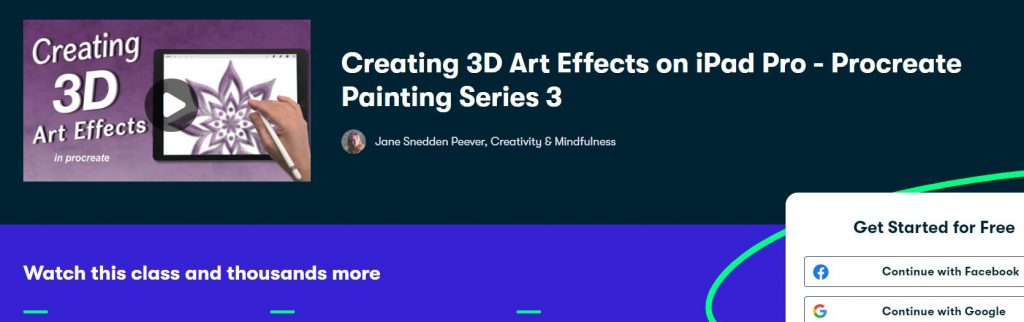 Creating 3D art Effacts on iPad Pro