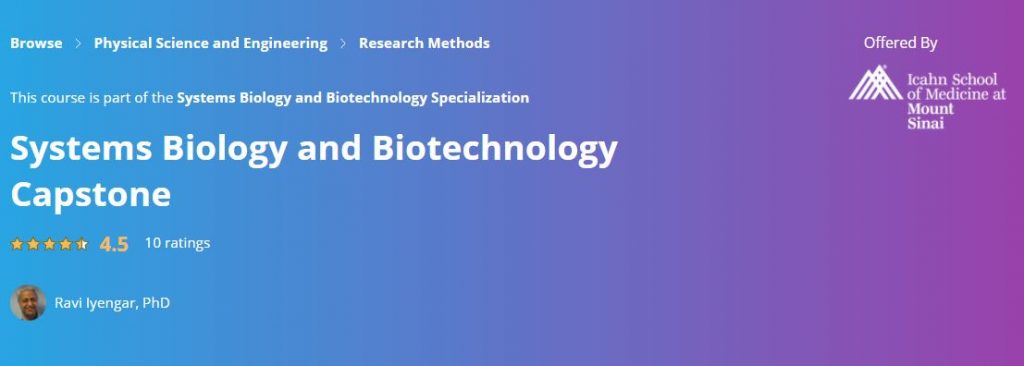 System biology and biotechnology capstone