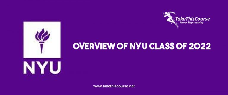 Overview of NYU Class of 2022