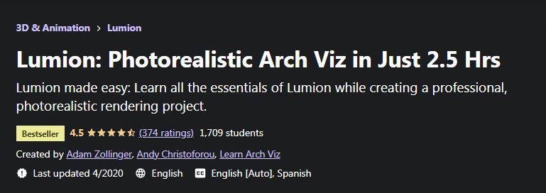 Photorealistic Arch viz in just 2.5 hrs