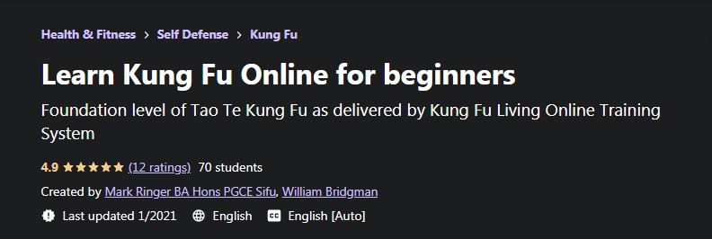 Learn Kung Fu Online for Beginners