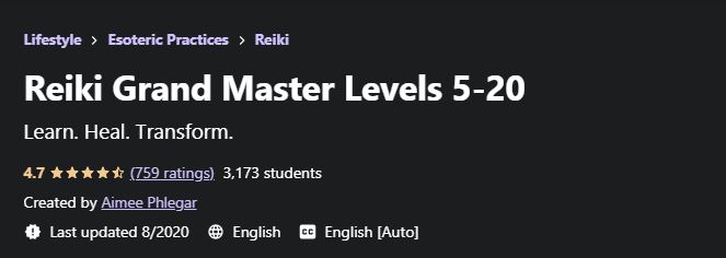 Reiki Grand Master