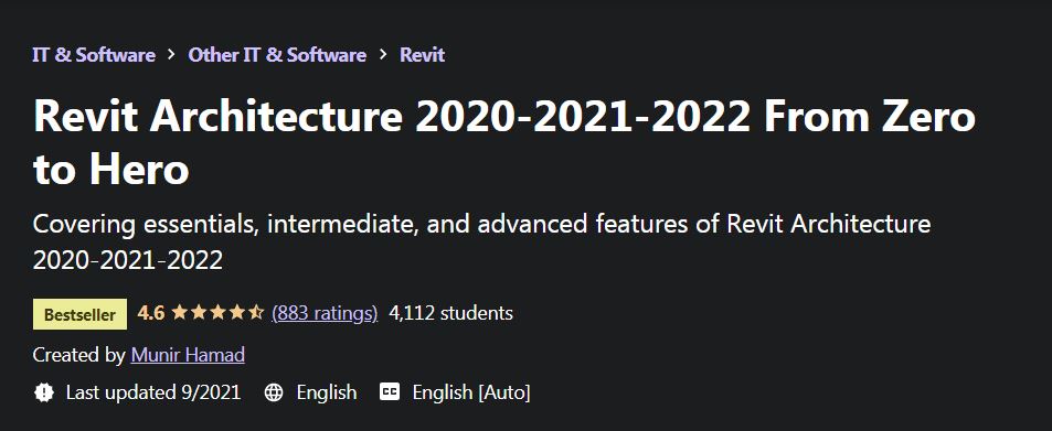 Revit Architecture 2020-2022
