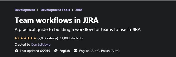 Team Workflow in JIRA