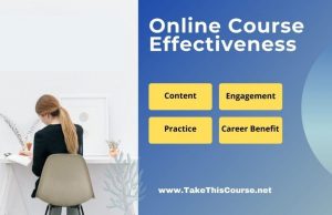 online course effectiveness