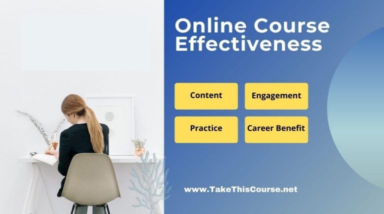 Online Course Effectiveness Score