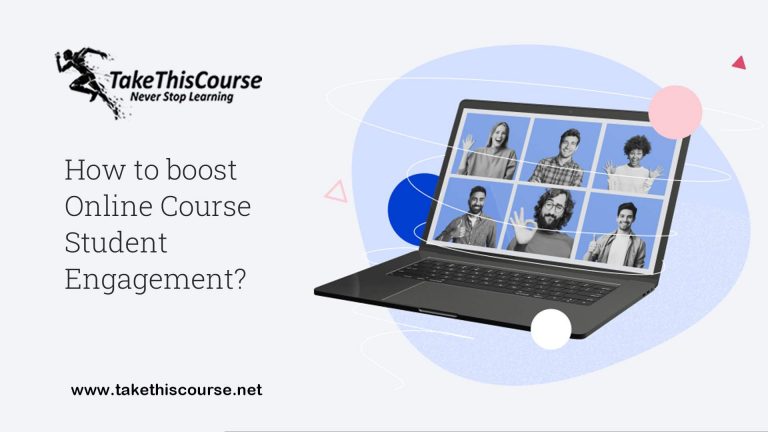 How to boost Online Course Student Engagement?